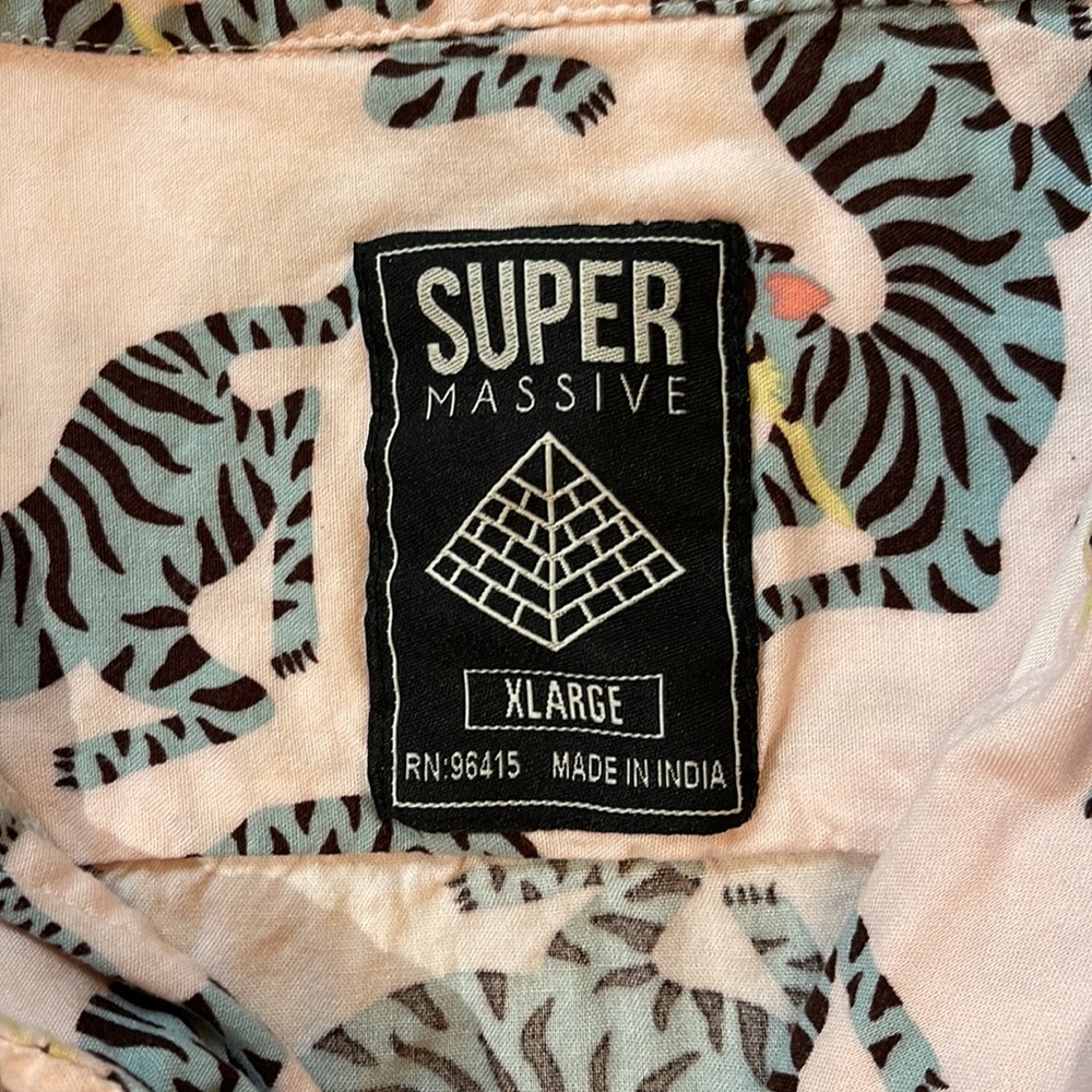 Snow Tiger All Over Print Button Up - image 4